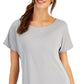 Ideology Women's Lightweight Techy T-Shirt Grey Size Small