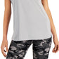 Ideology Women's Lightweight Techy T-Shirt Grey Size Small