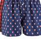 Club Room Men's Intimates 2 Pack Holiday Boxers Underwear Blue Size Large