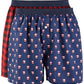 Club Room Men's Intimates 2 Pack Holiday Boxers Underwear Blue Size Large