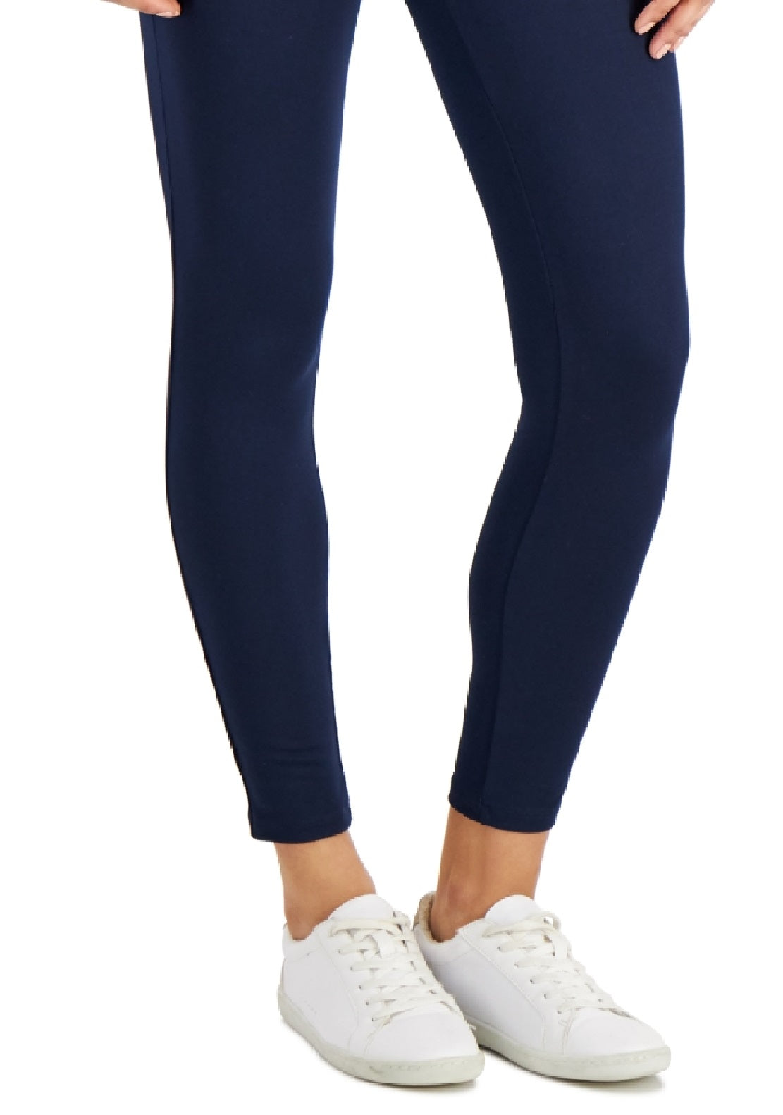 Style & Co Women's Fleece Leggings Blue Size Medium