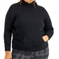 ID Ideology Women's Plus Pullover Hoodie Black Size 2X
