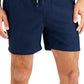 INC International Concepts Men's Regular Fit Quick Dry Swim Trunks Blue Size Large