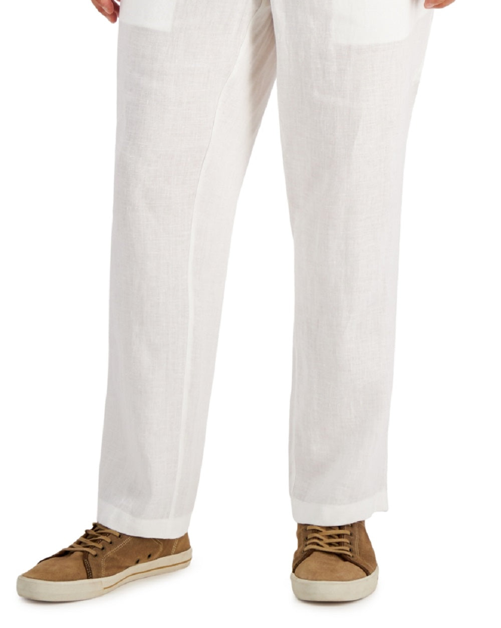 Club Room Men's 100% Linen Pants White Size 36X30