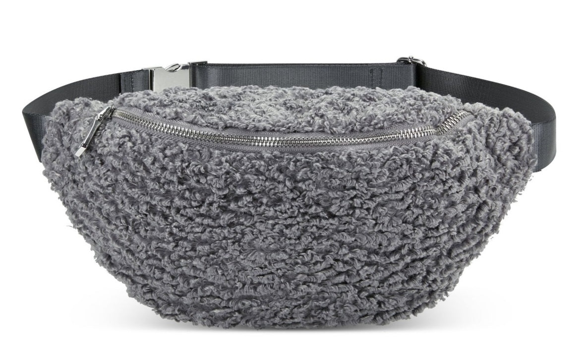 INC International Concepts Women's Kayliee Fanny Pack Gray Size OS