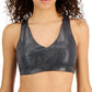 ID Ideology Women's Spiral Strappy Back Low Impact Sports Bra Black Size X-Small