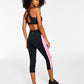 ID Ideology Women's Colorblocked Cropped Leggings Black Size X-Small