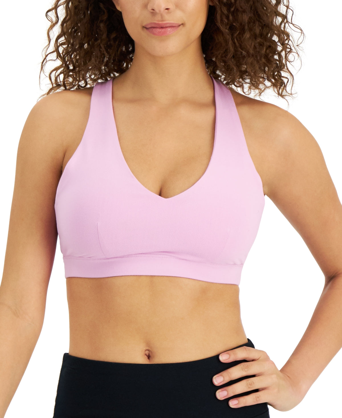 ID Ideology Women's Low Impact Sports Bra Purple Size X-Large