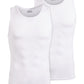 INC International Concepts Men's 2 Pk Solid Tanks White Size X-Large