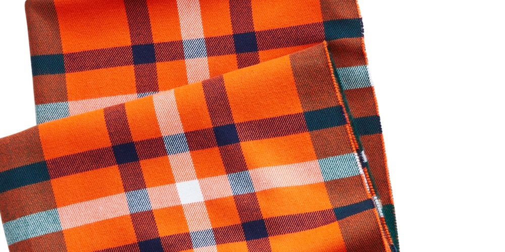 Club Room Men's Plaid Scarf Green Size Regular