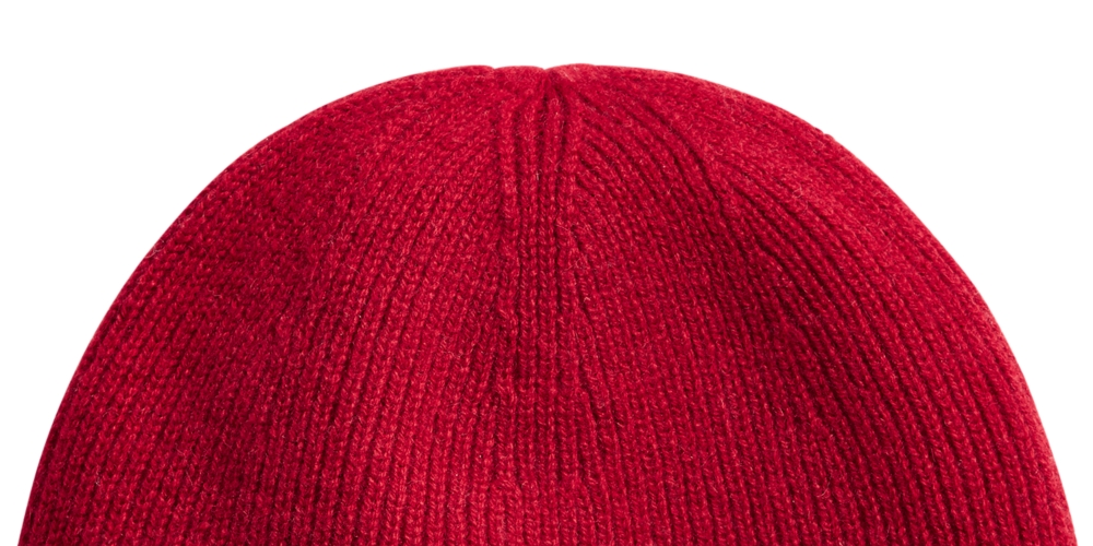 Club Room Men's 100% Cashmere Cuffed Beanie Red Size Regular