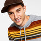 Sun + Stone Men's Solid Panel Cap Brown Size Regular