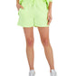 ID Ideology Women's Drawstring Fleece Shorts Green