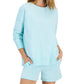 ID Ideology Women's Fleece Sweatshirt Blue Size X-Large