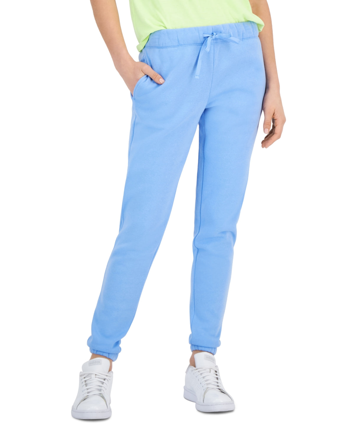 ID Ideology Women's Fleece Joggers Blue Size X-Small