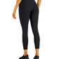 ID Ideology Women's Soft Side Pocket 7/8 Leggings Black Size Medium