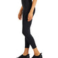 ID Ideology Women's Soft Side Pocket 7/8 Leggings Black Size Medium