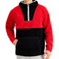 Club Room Men's Colorblocked Anorak Sweater Red Size X-Large