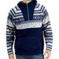 Club Room Men's Sherpa Fleece Anorak Pullover Gray Size Large