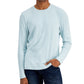 INC International Concepts Men's Textured Crewneck Sweater Blue Size Medium