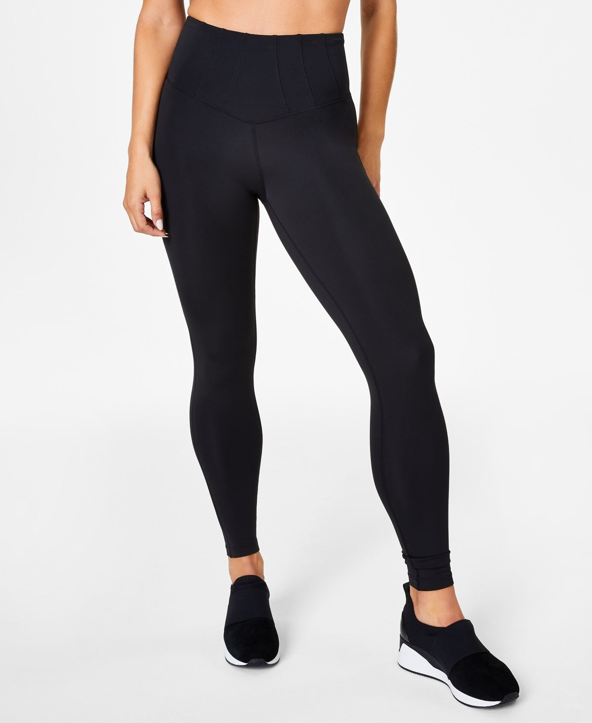 Jenni Women's Super Soft Solid Leggings Black Size 3X