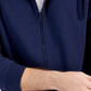 ID Ideology Men's Regular Fit Solid Full Zip Hoodie Blue Size M