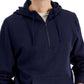 ID Ideology Men's 1/2 Zip Pullover Hoodie Blue Size M