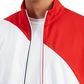 ID Ideology Men's Regular Fit Colorblocked Track Jacket Red Size S