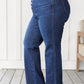 Judy Blue - High Rise Button-Fly Straight Jeans