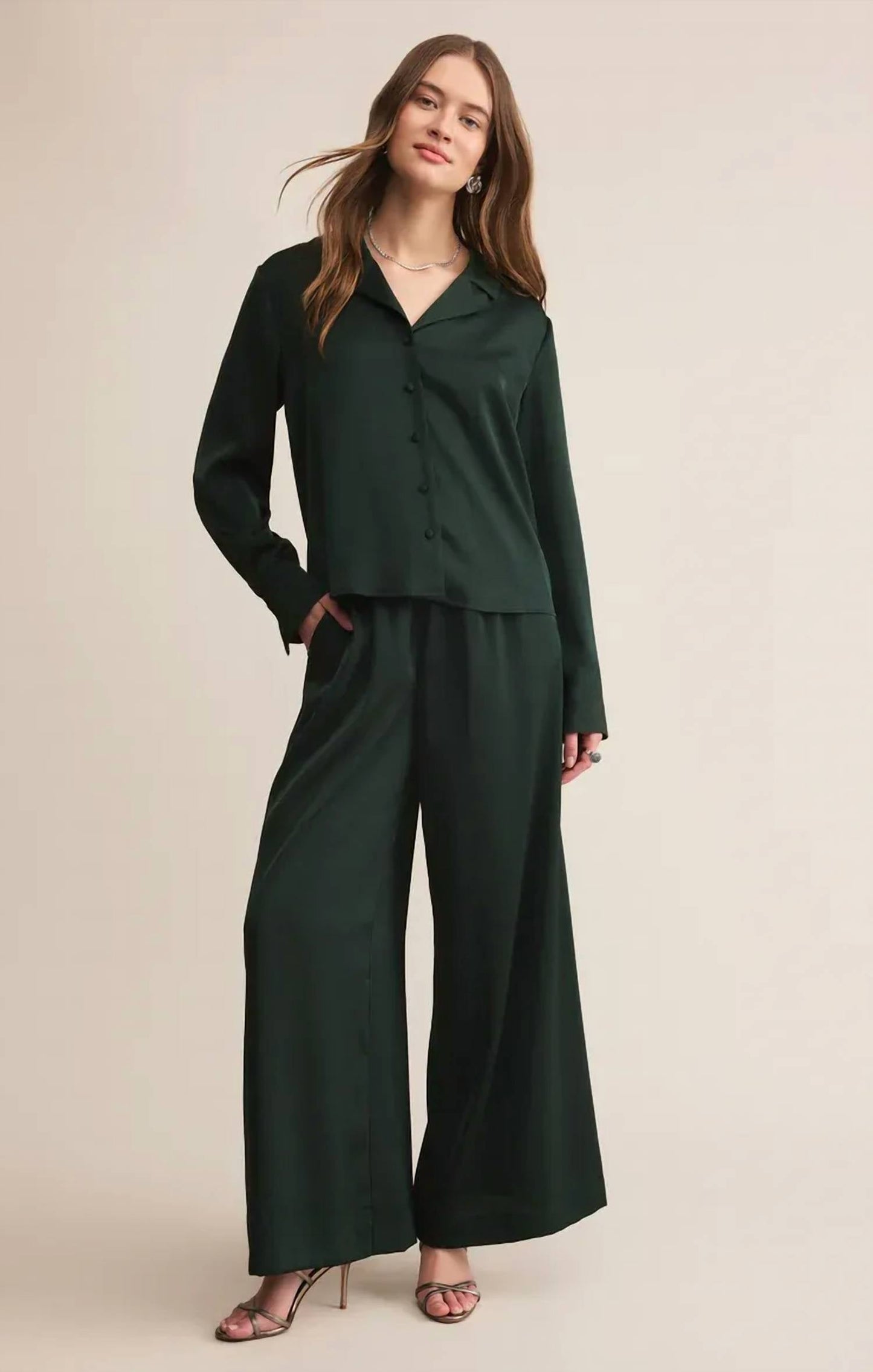 Z Supply - Isolde Satin Pants