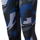 New Balance Women's Printed Impact Tights Blue Size X-Small
