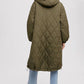 Bluivy - Longline Quilted Puffer Jacket