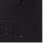 Calvin Klein Men's Classic Fit Non Iron Spread Collar Dress Shirt Black Size 16X32X33
