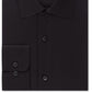 Calvin Klein Men's Classic Fit Non Iron Spread Collar Dress Shirt Black Size 16.5X34X35