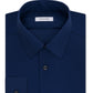 Calvin Klein Men's Men's Slim Fit Non Iron Herringbone Dress Shirt Blue Size 17.5X34X35