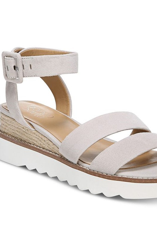 Franco Sarto Women's Connolly Wedge Sandals Pink Size 7 M