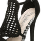 Fergie Women's Catalina Open Toe Heel Black Size 7 M