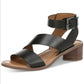 Franco Sarto Women's Kaelyn Sandals Black Size 5.5 M
