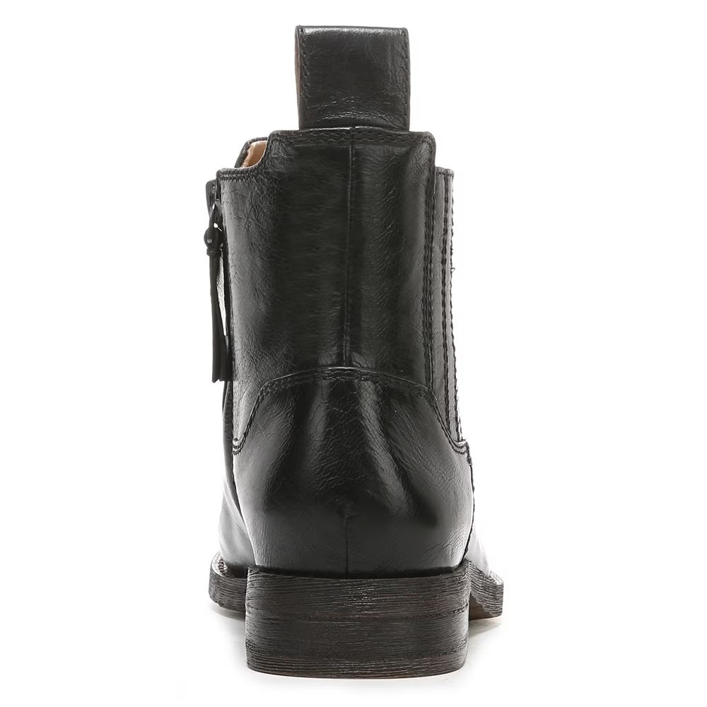 Franco Women's Sarto Linc Chelsea Boot Black Size 7.5 M
