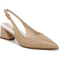 Franco Sarto Women's Racer Slingback Pointed Toe Pump Brown Size 6.5 M