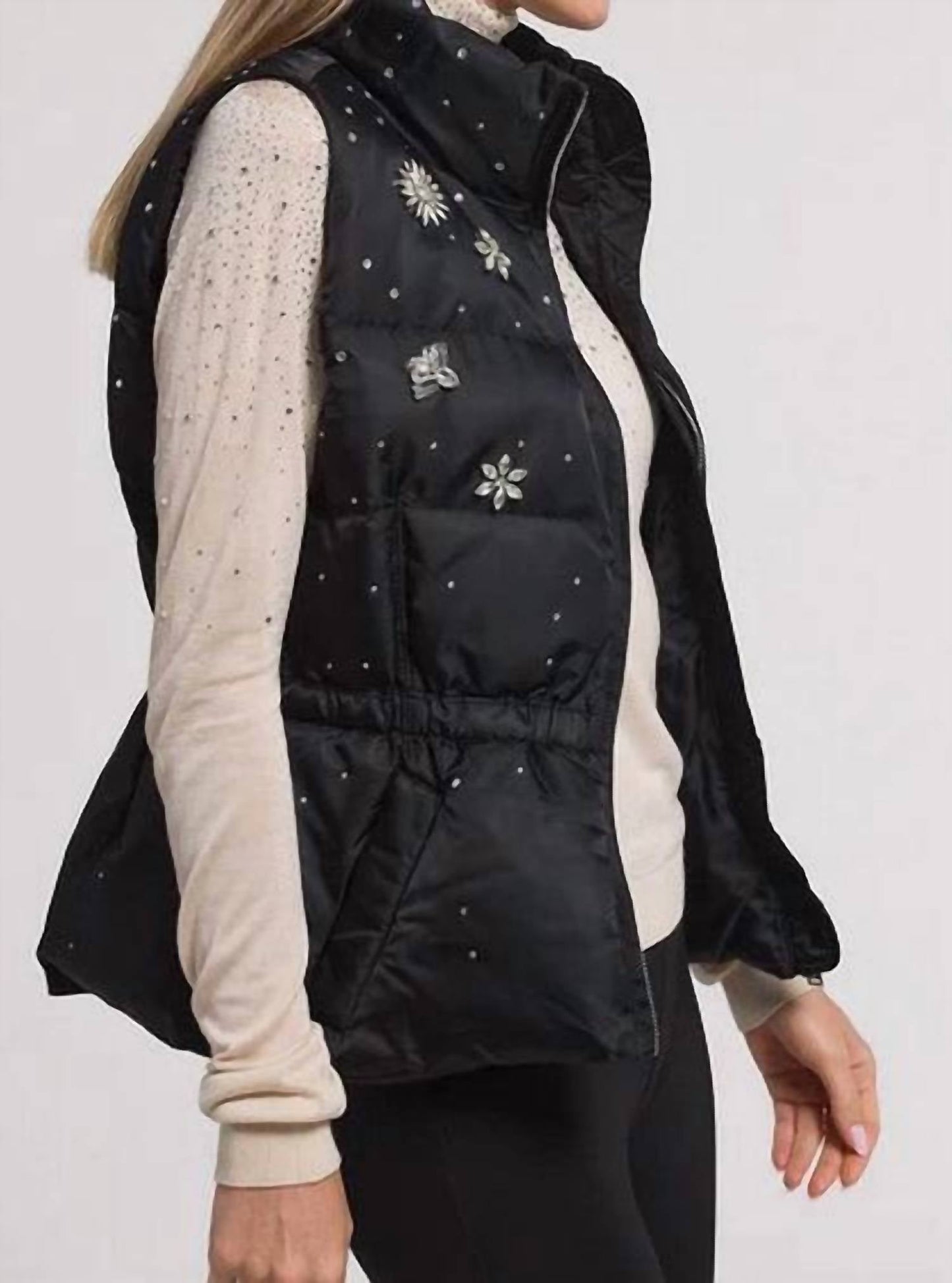 Generation Love - Jenia Crystal Puffer Vest
