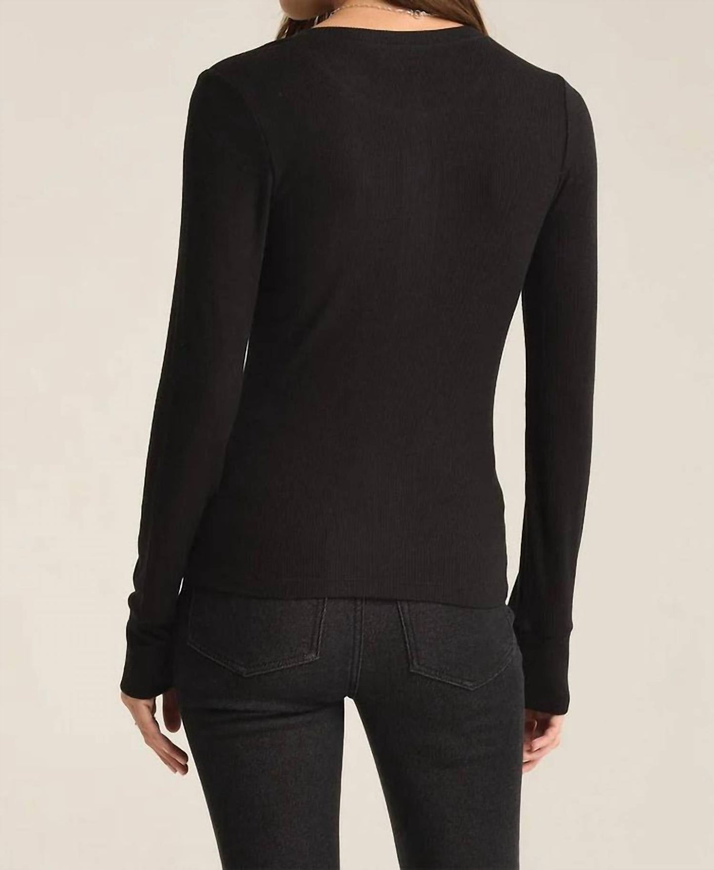Z Supply - Scarlett Rib Henley Top