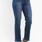 Judy Blue - High Waist Released Hem Slim Jeans