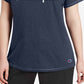 Champion Women's Logo T-Shirt Blue Size 2X