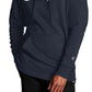 Champion Men's Script Logo Powerblend Hoodie Blue Size Medium