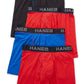 Hanes Men's Ultimate 4Pk Comfort flex Boxer Briefs Red Size Medium