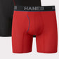 Hanes Men's Ultimate 4Pk Comfortflex Boxer Briefs Assorted Size X-Large
