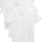 Polo Ralph Lauren Men's 3 Pack V Neck Undershirts White Size Large