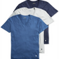 Ralph Lauren Men's 3 Pk Slim Fit Classic T-Shirts Blue Size Small