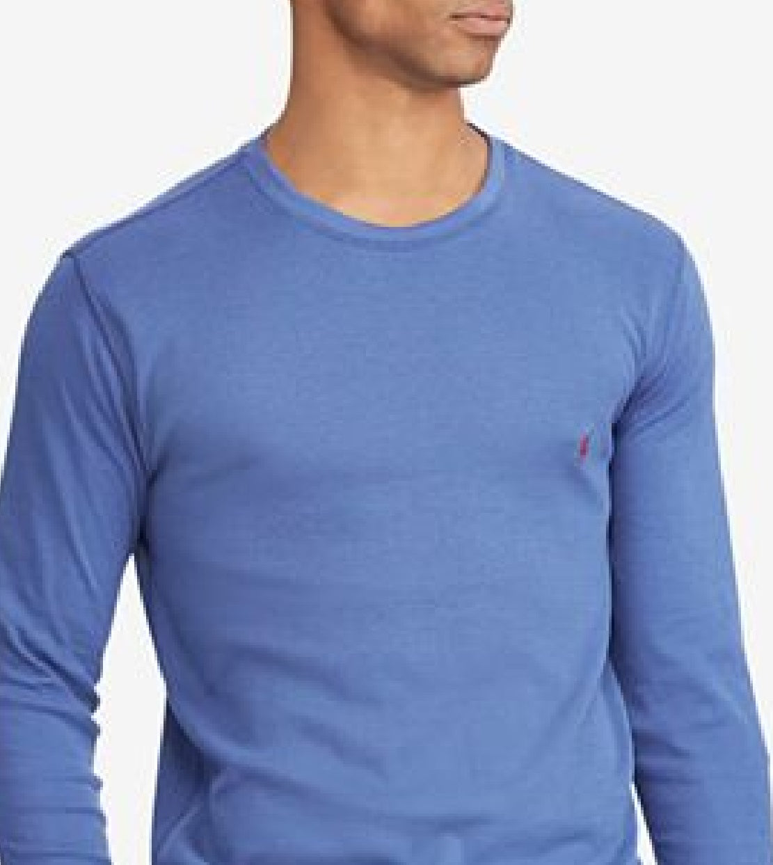 Polo Ralph Lauren Men's Waffle Knit Sleep Shirt Blue Size Large